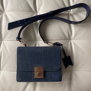 Charles and Keith Crossbody bag navy